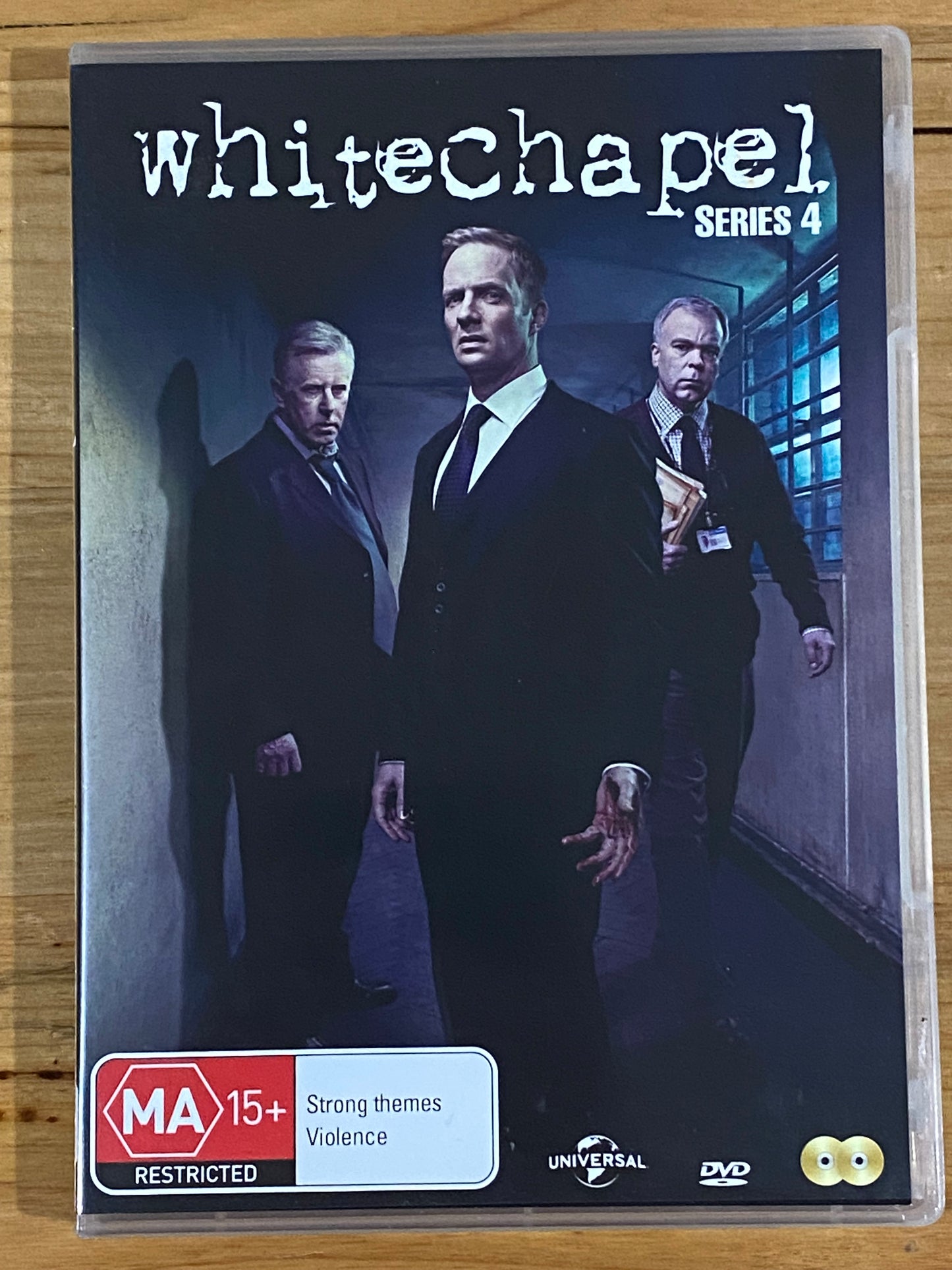 Whitechapel Series 1-4 Complete Set DVD British Crime Drama Set PAL 4 VGC