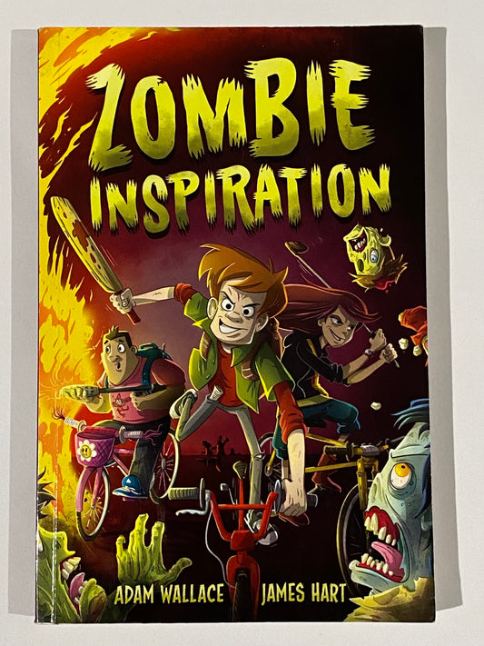 Zombie Inspiration Adam Wallace James Hart Signed Paperback 2016 GD