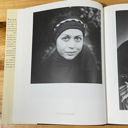 Faces Of Australia by Jacqueline Mitelman Vintage Hardcover 1988 GD