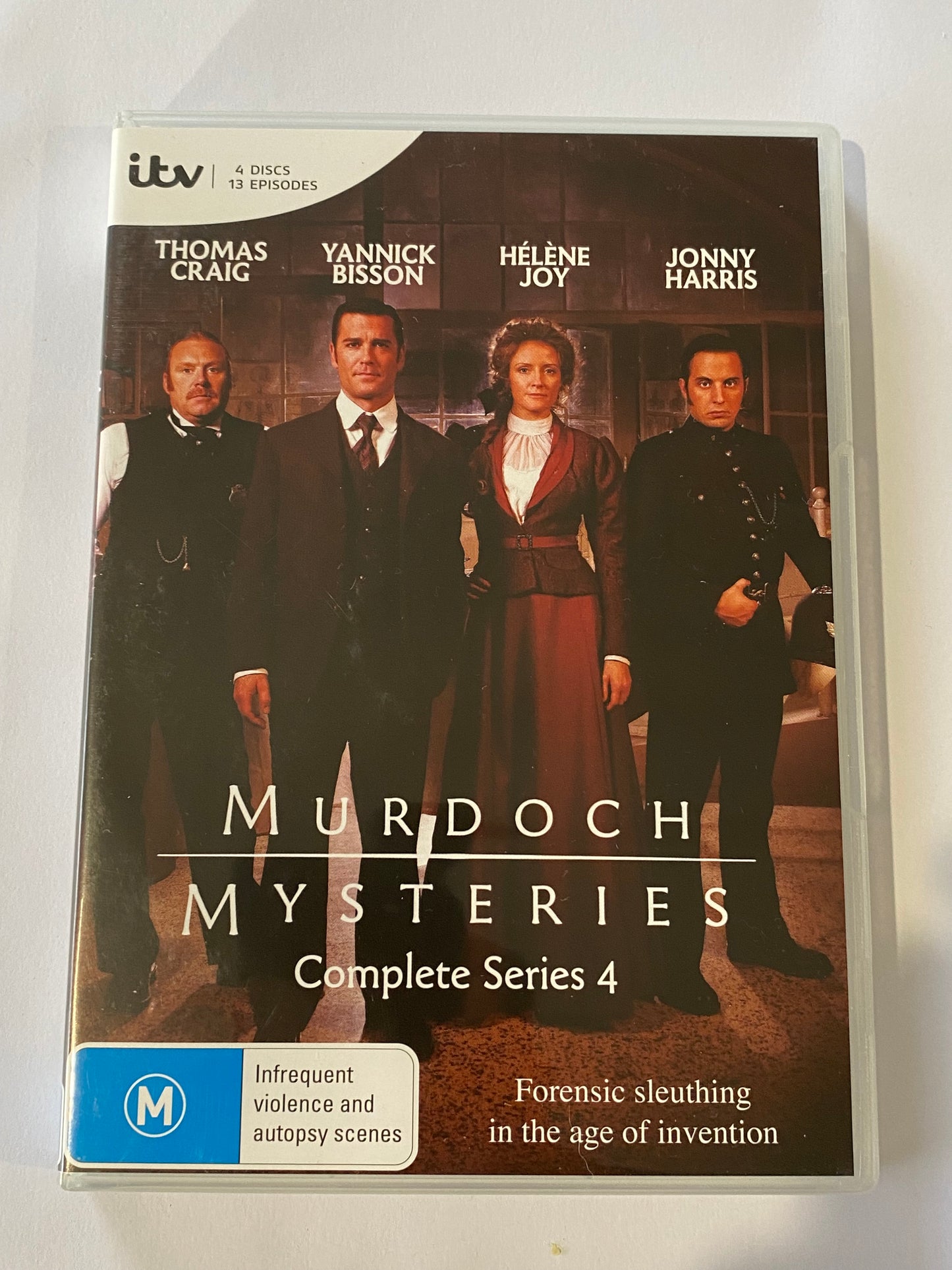 Murdoch Mysteries Complete Series 1-10 DVD Box Set VGC