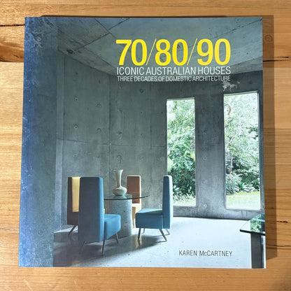 70/80/90 Iconic Australian Homes by Karen McCartney Paperback 2014 GD