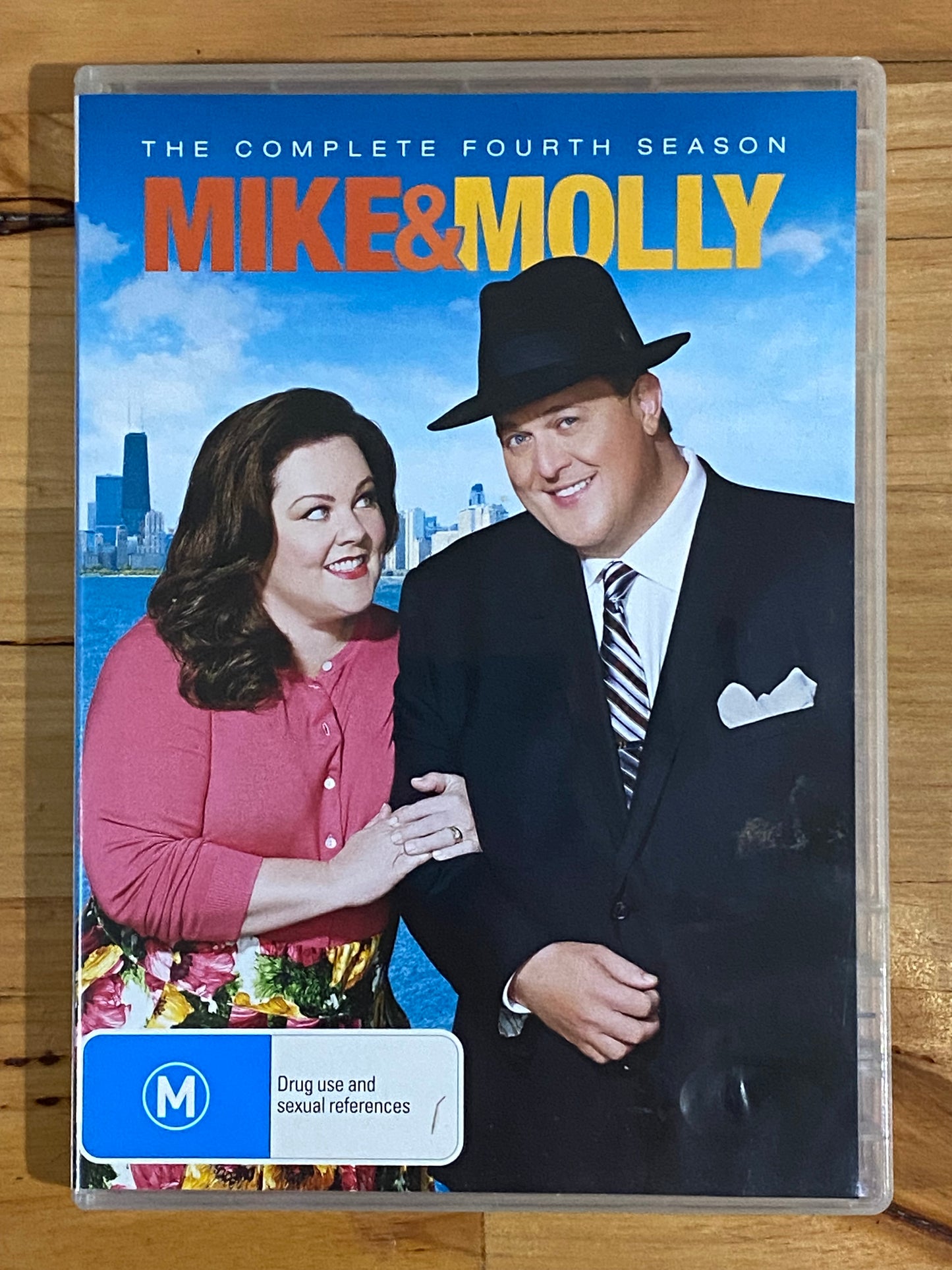 Mike And Molly Season 1-4 DVD US Comedy 3-Disc PAL 4 VGC Season 3 Sealed