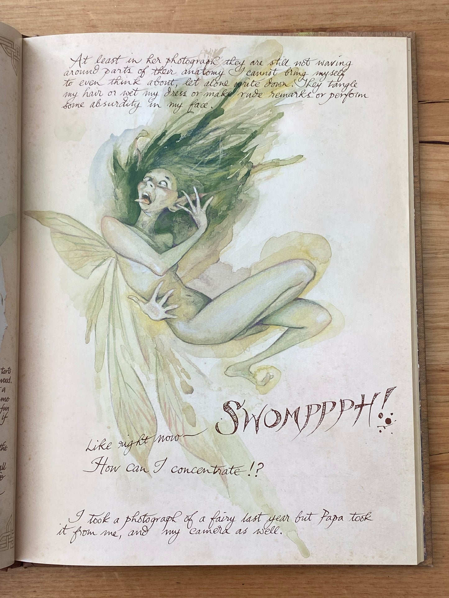 Lady Cottingham's Fairy Album Brian Froud Hardcover 2002 GD