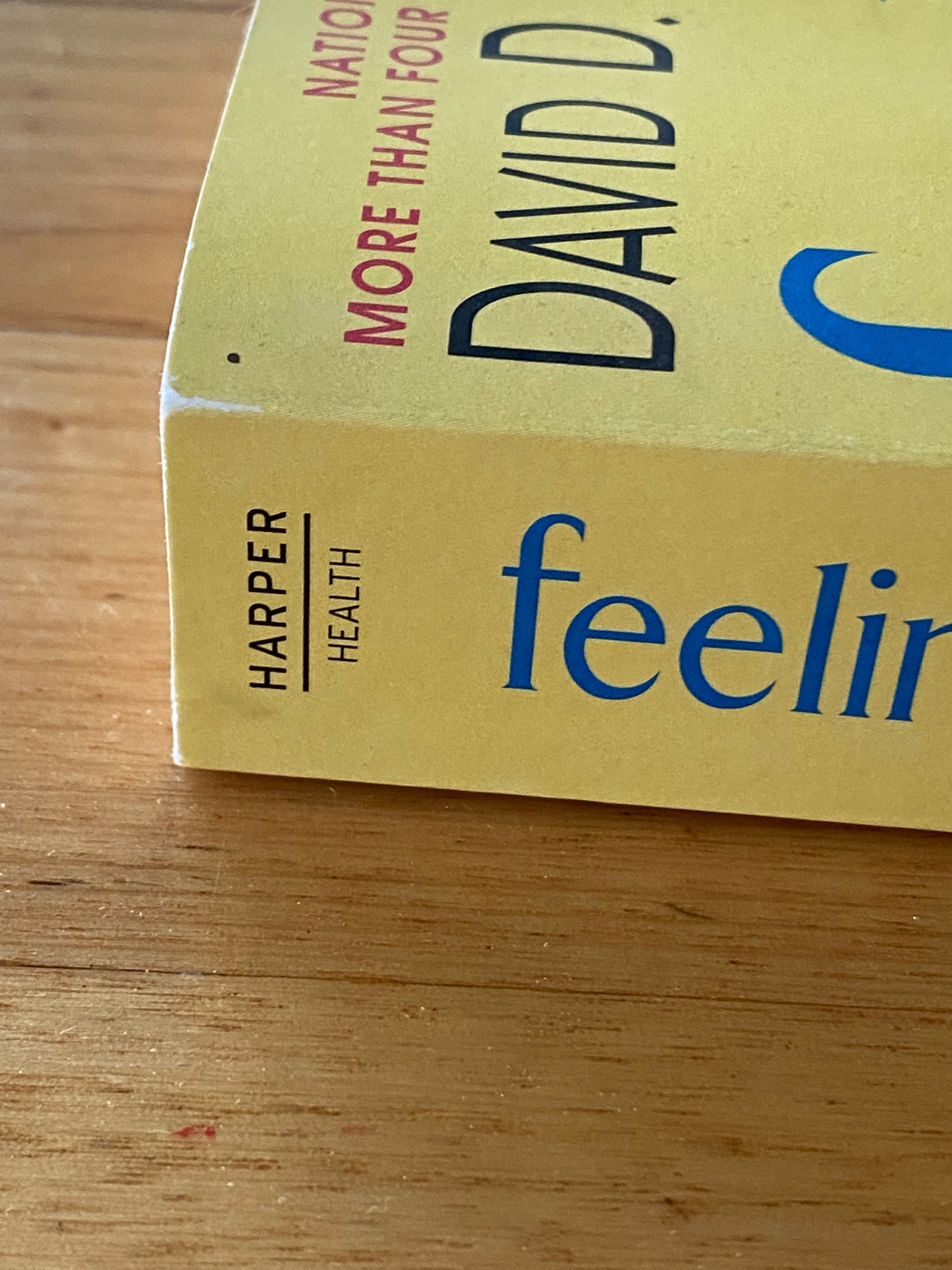 Feeling Good The New Mood Therapy by David D. Burns Paperback 2009 GD