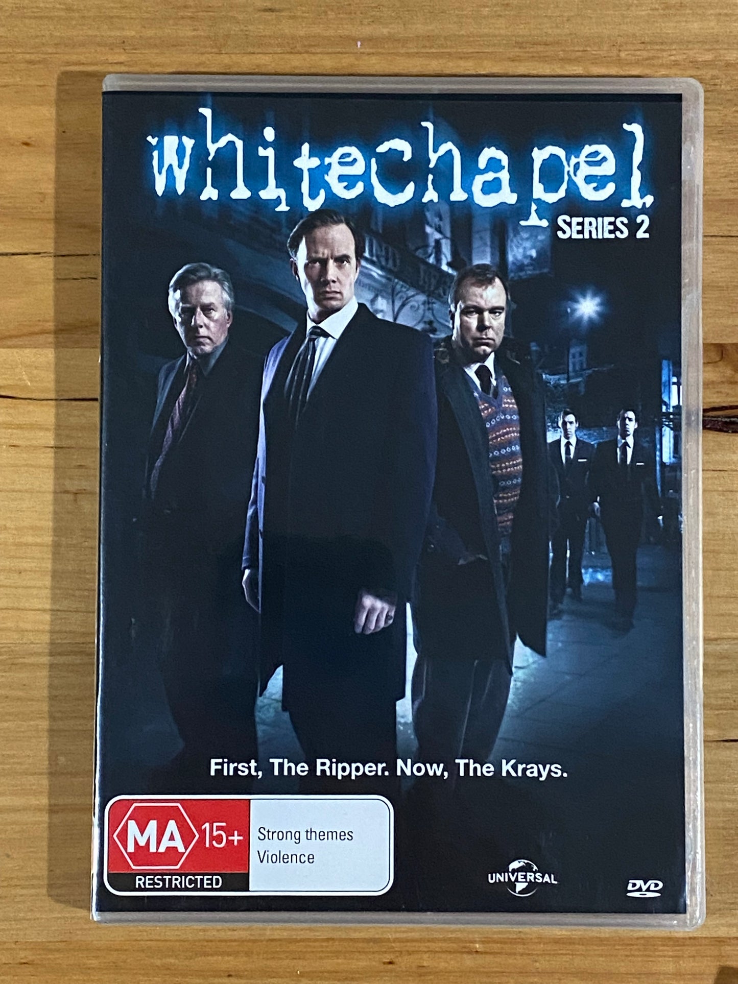 Whitechapel Series 1-4 Complete Set DVD British Crime Drama Set PAL 4 VGC