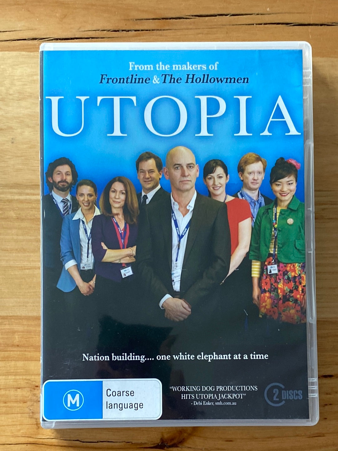 Utopia Series One DVD Rob Sich Australian Comedy 2-Disc Set VGC