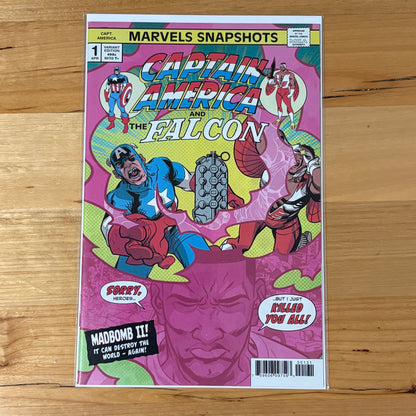 Marvels Snapshot: Captain America (2020) #1 Variant Ramon K Perez Cover