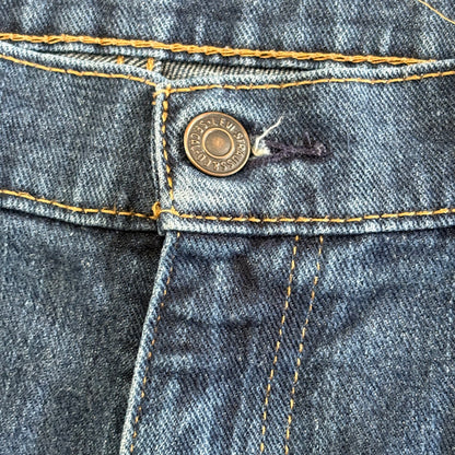 Levi's 505 Mens W 38 L 34 Denim Light Wash Blue Jeans PC9-00505-1528