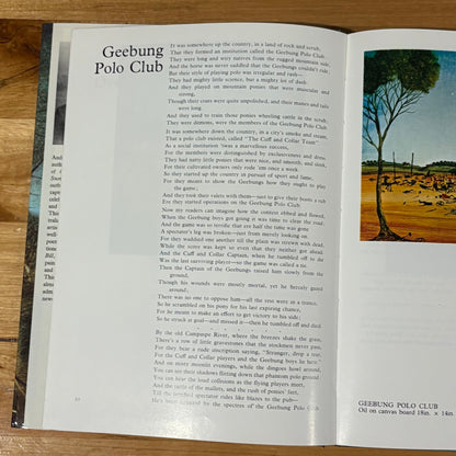 Poems of Banjo Patterson Illustrated by Pro Hart Volume 1 and 2 Hardcover GD