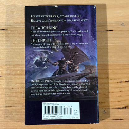 Promise Of The Witch King R.A. Salvatore Forgotten Realms Paperback 2006 GD