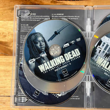 The Walking Dead Season 6 DVD 6-Disc Set PAL 4 VGC