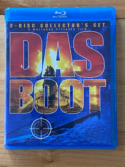 Das Boot Blu-ray 2-Disc Collector's Set Region A,B,C VGC