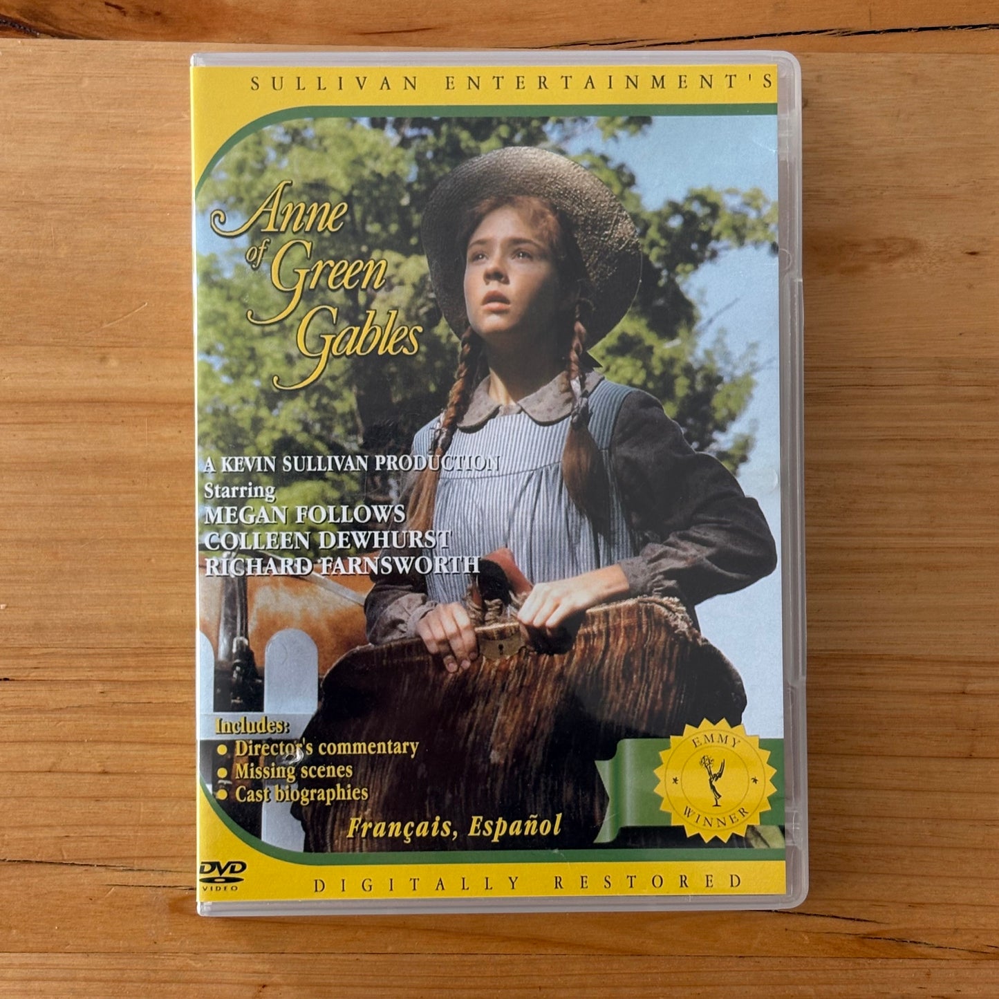Anne of Green Gables 3-DVD Set PAL Region 0 VGC