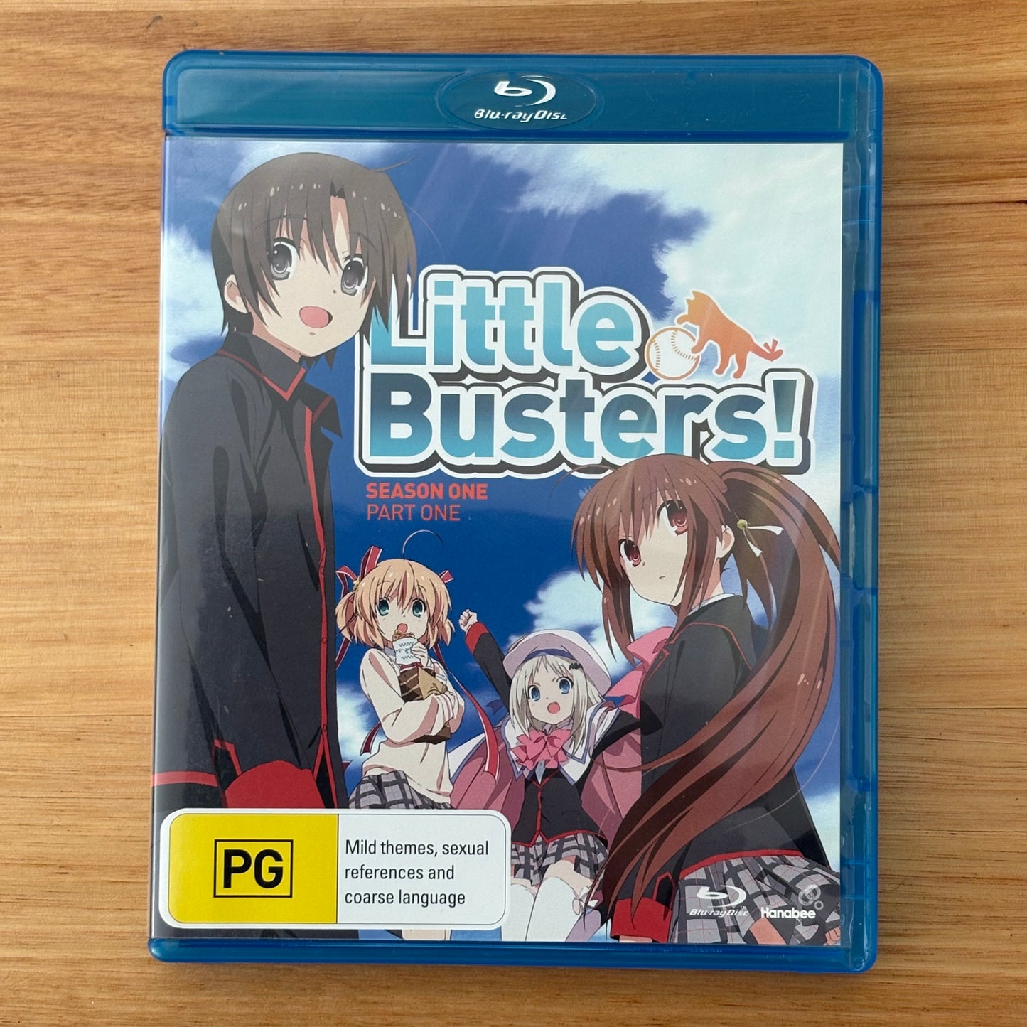 Anime Blu-ray Bundle Angel Beats and Little Busters Season 1 Part 1