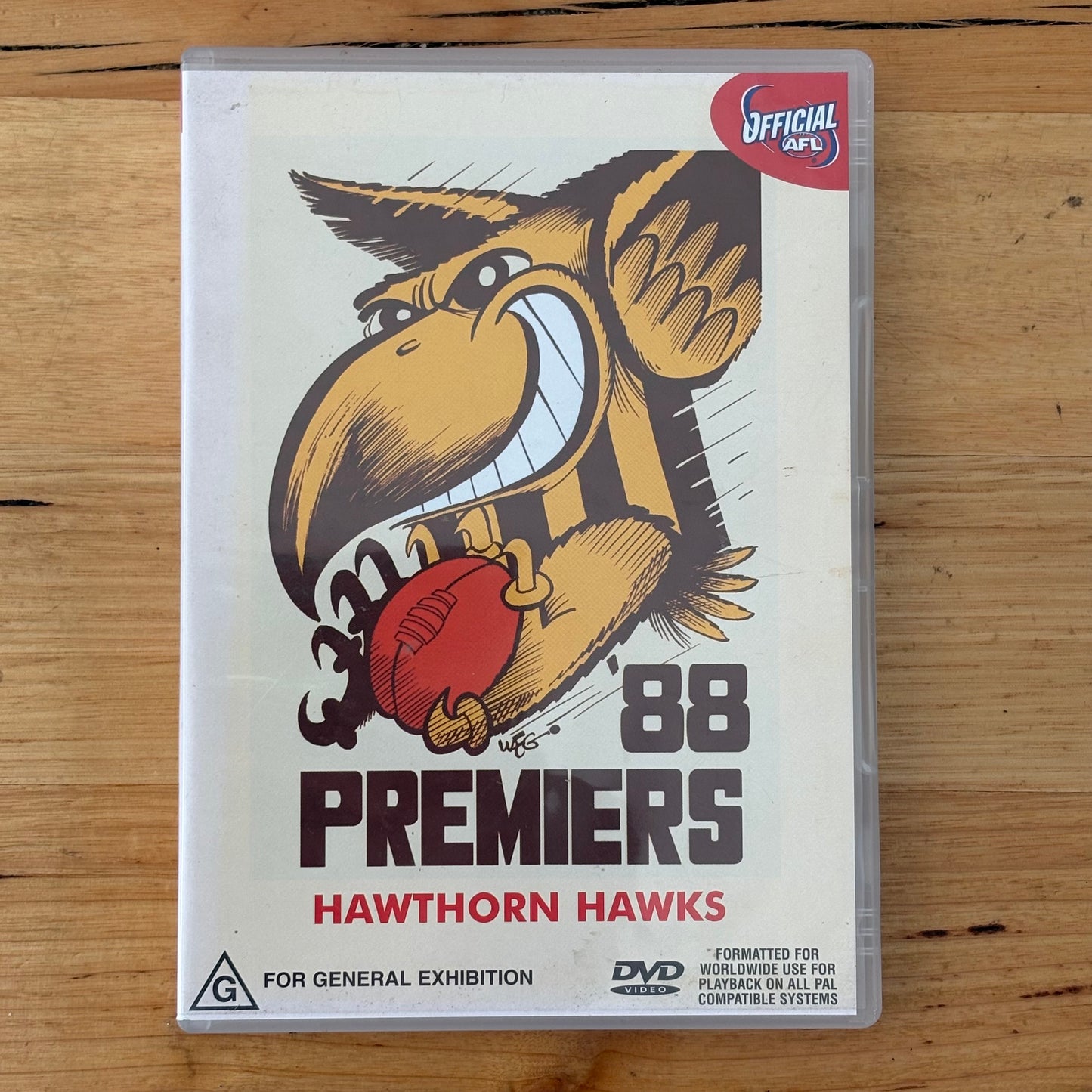 Hawthorn Premiers DVD Bundle of 8 Hawks AFL Grand Finals PAL 4 VGC