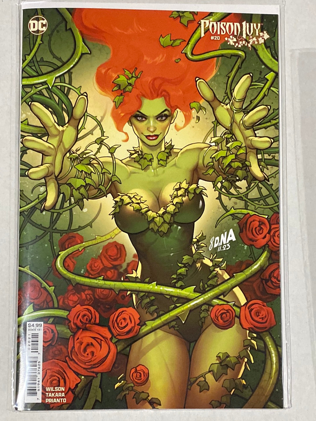 POISON IVY (2022) #20 DAVID NAKAYAMA CARD STOCK VARIANT