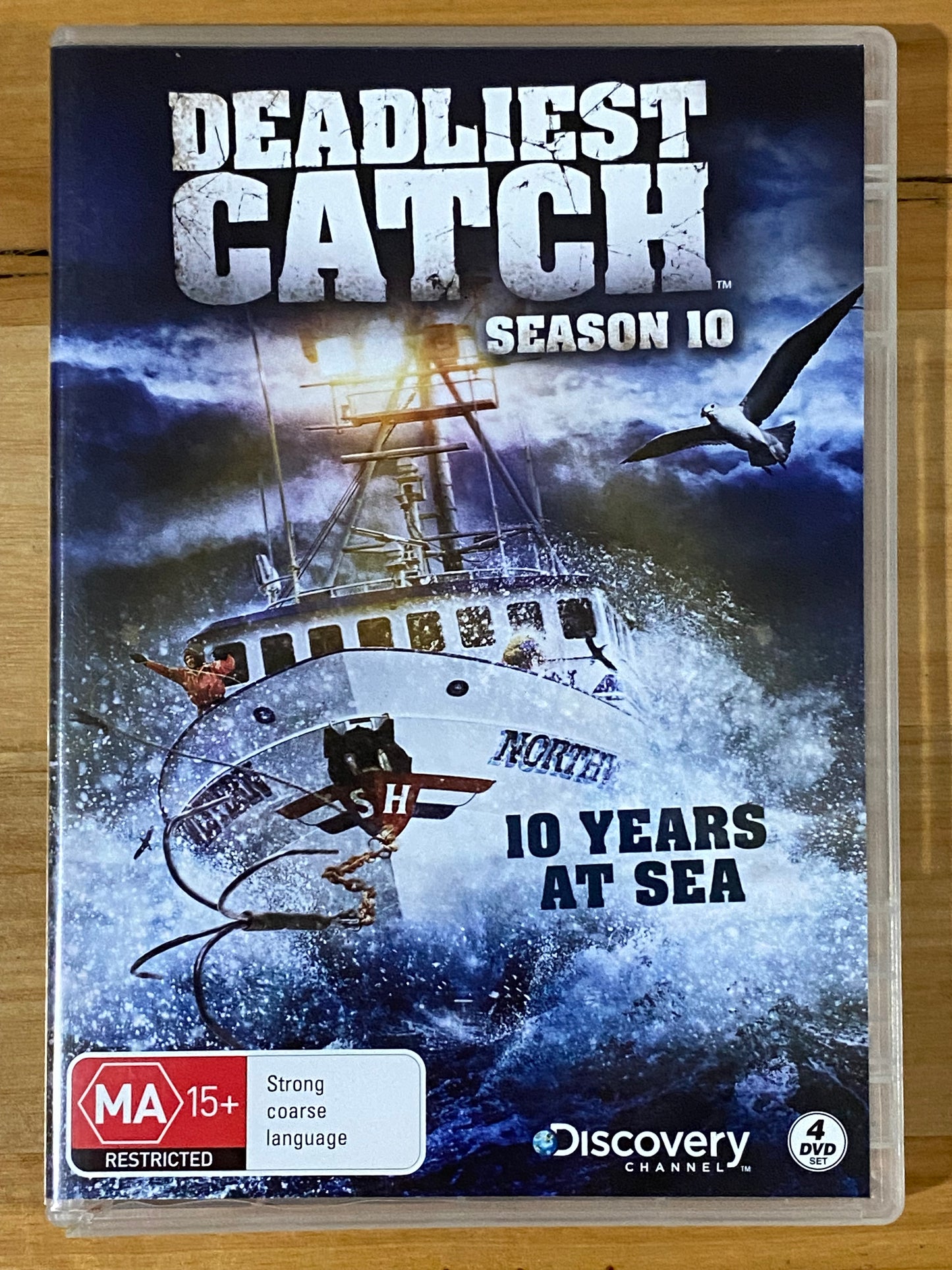 Deadliest Catch Season 1-11 DVD Discovery Channel PAL 4 VGC