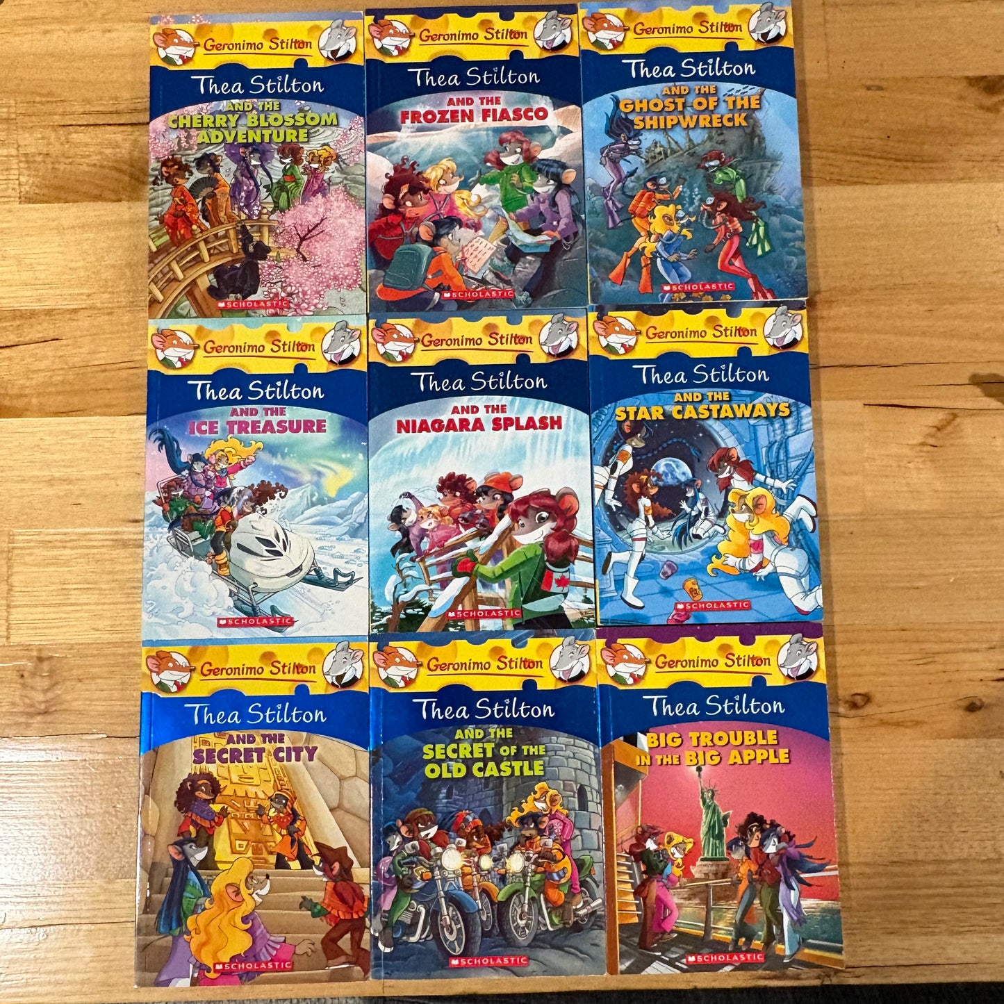 Thea Stilton Books x 13 Bundle Geronimo Stilton Paperback VGC