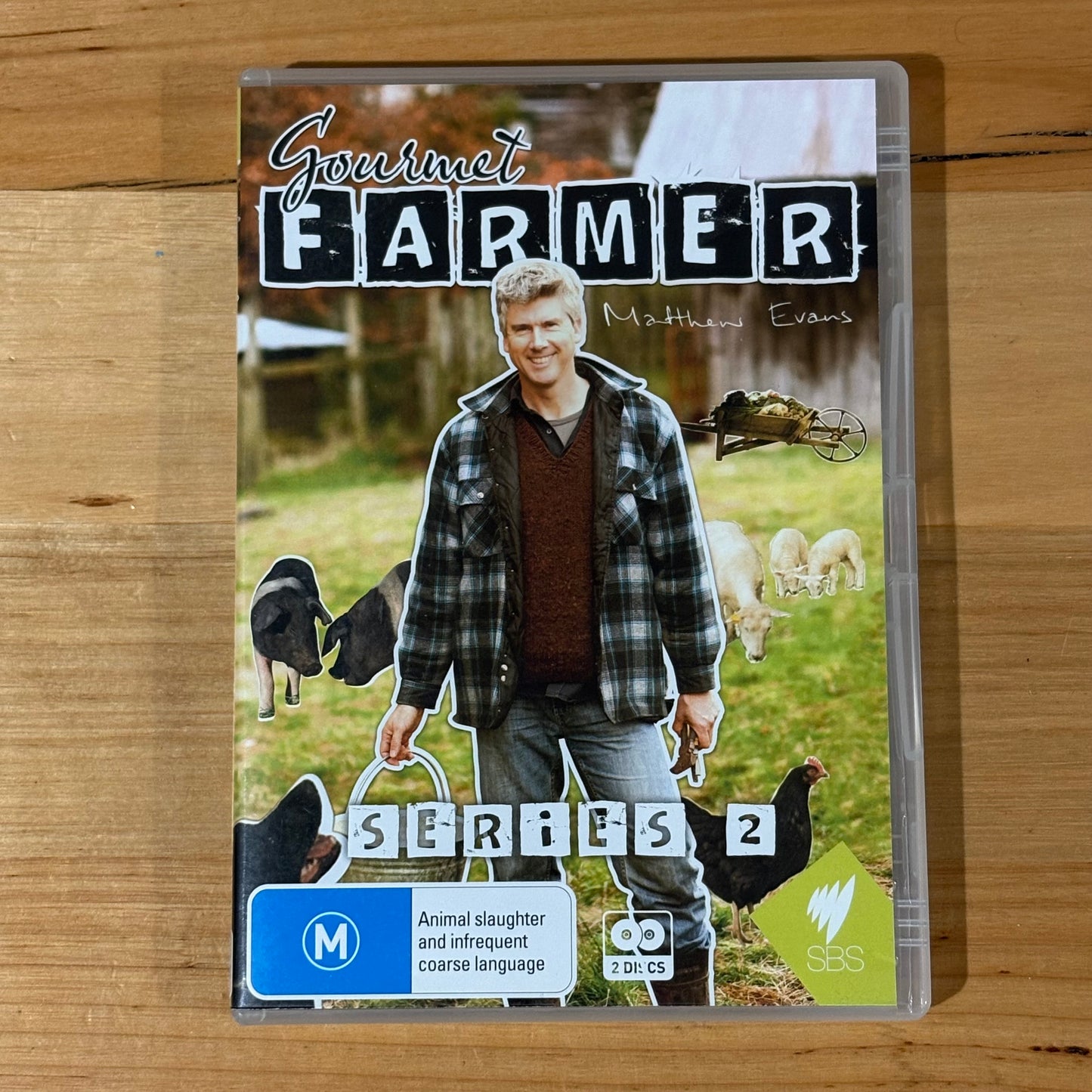 Gourmet Farmer Series 1 to 3 and Gourmet Farmer Afloat DVD Australian PAL 4 VGC