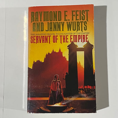 Servant Of The Empire by Raymond E. Feist & Janny Wurts Fantasy Paperback 1993 GD