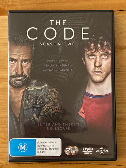 The Code Season 2 DVD Anthony LaPaglia 2-Disc PAL 4 VGC