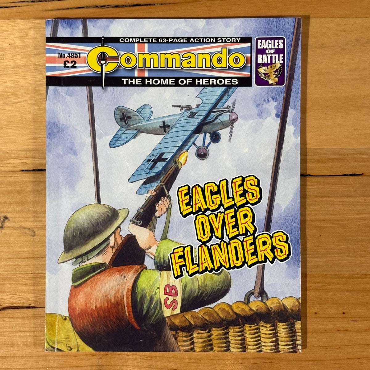 Commando War Comics x 10 Bundle Printed 2015 DC Thomson 076