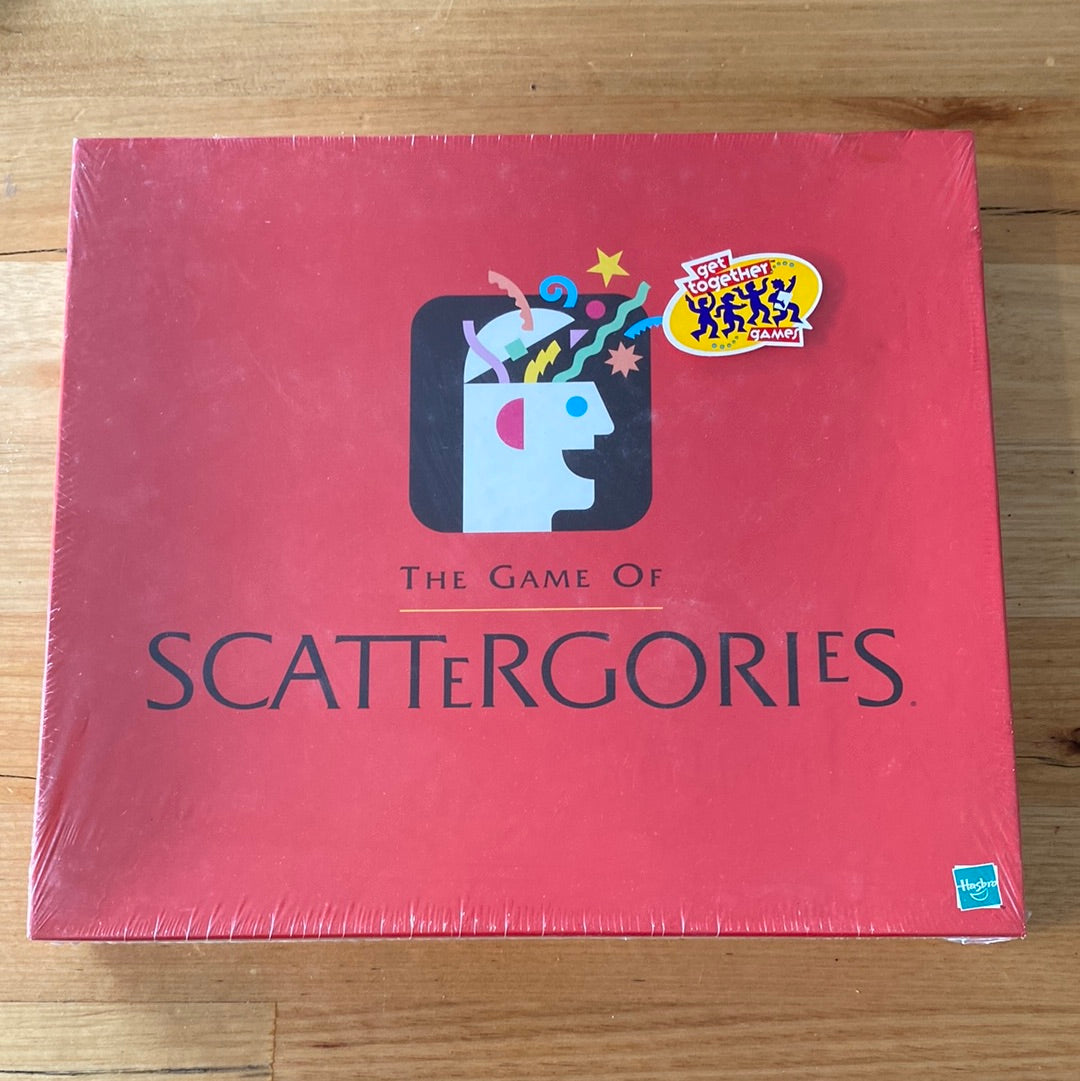 The Game of Scattergories 1998 Edition Hasbro Games Factory Sealed