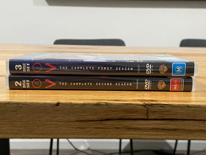 V The Complete Set Seasons 1 & 2 DVD Sci-Fi PAL 4 VGC