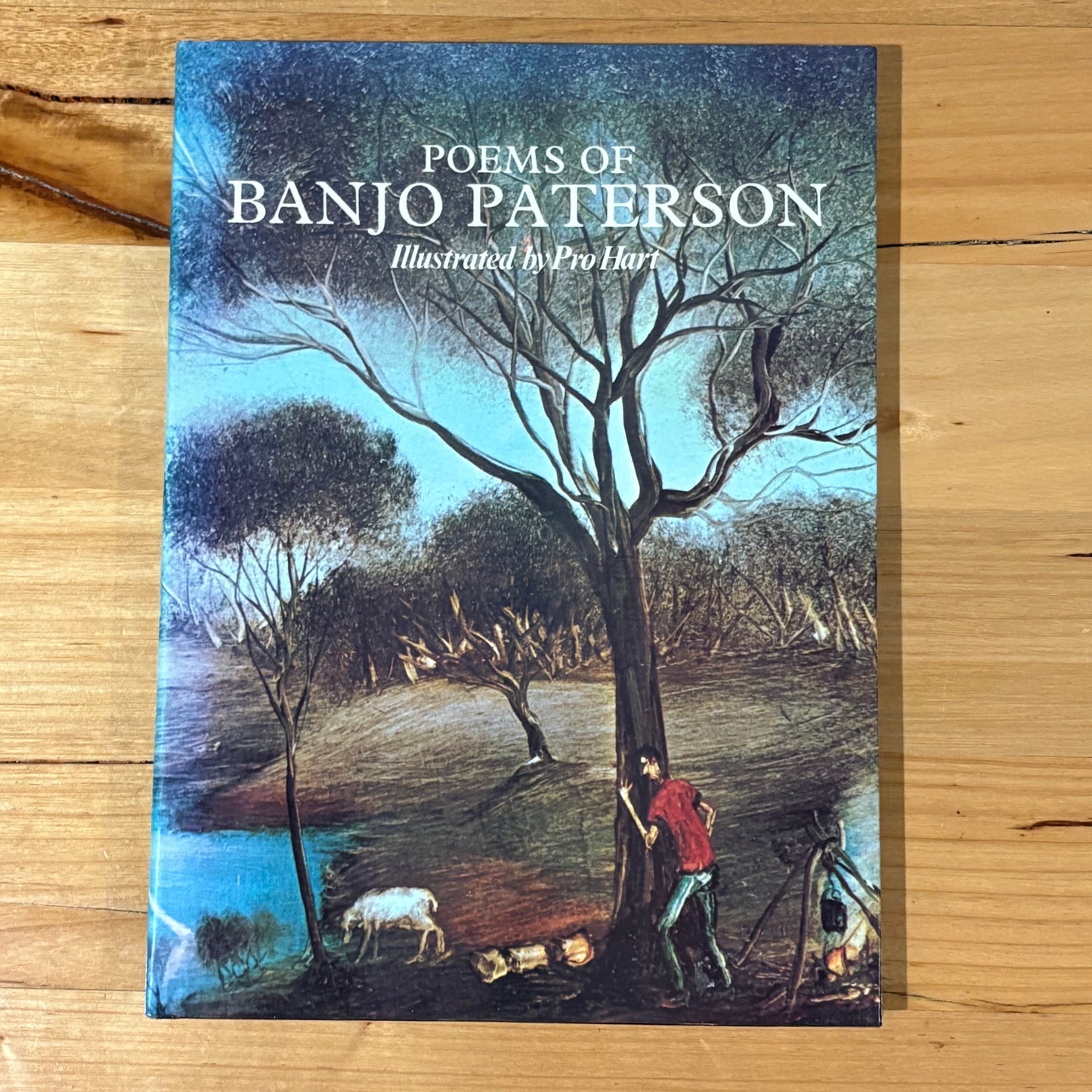 Poems of Banjo Patterson Illustrated by Pro Hart Volume 1 and 2 Hardcover GD