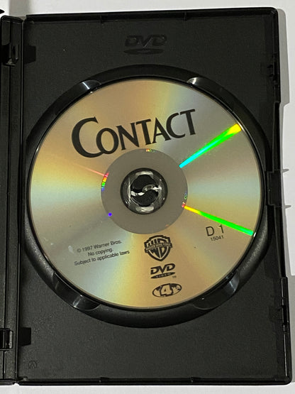 Contact Special Edition DVD Sci-Fi Jodie Foster Based on Carl Sagan novel PAL 4 VGC