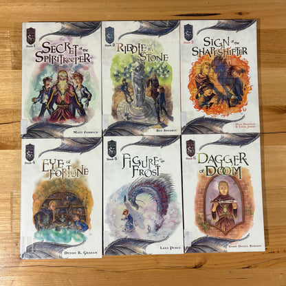 Knights Of The Silver Dragon Dungeons and Dragons Series Books 1-6 Ex Library GD