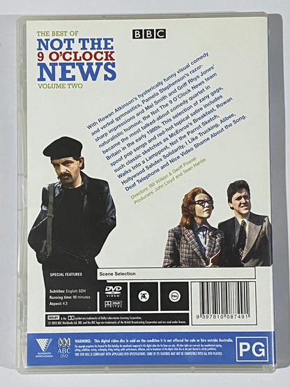 Not The Nine O'Clock News DVD BBC TV Comedy Rowan Atkinson PAL 4 VGC