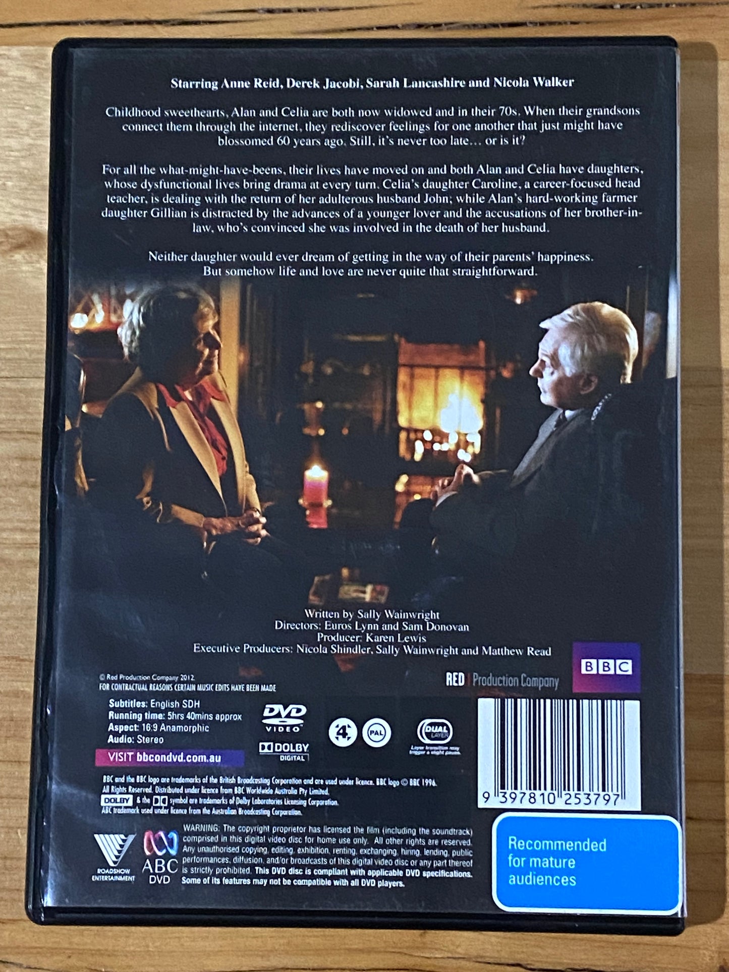 Last Tango In Halifax Series 1 DVD BBC Drama 2-Disc PAL 4 VGC