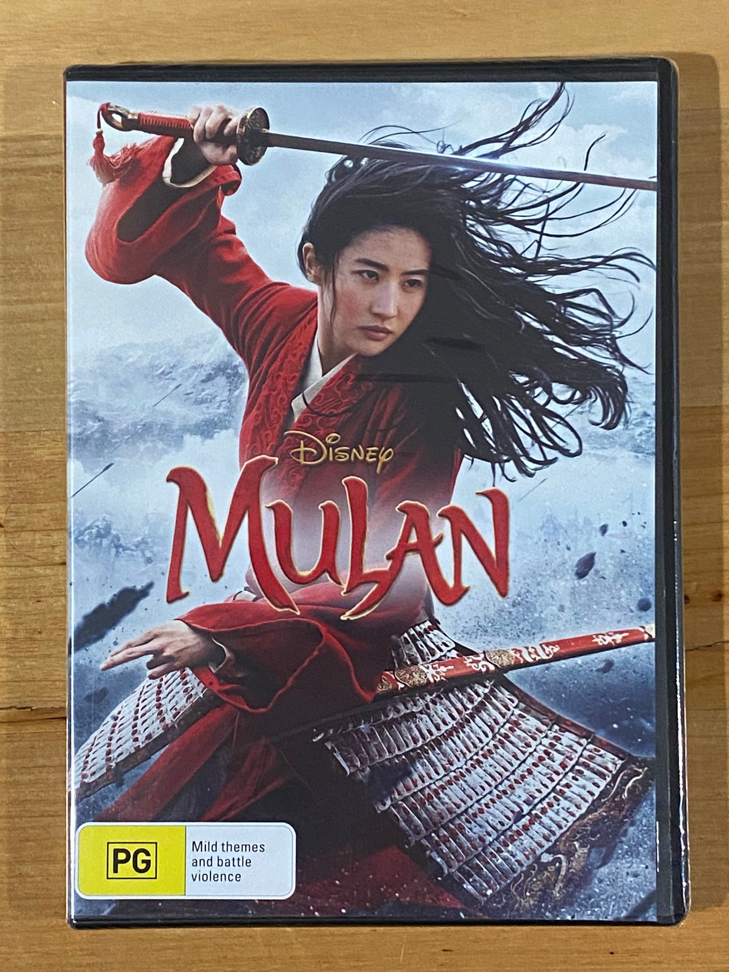 Mulan DVD Disney Live Action PAL 4 New Sealed