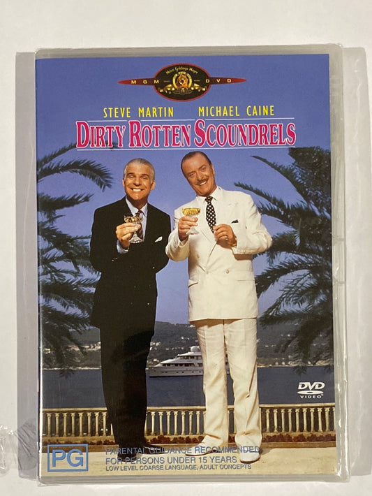 Dirty Rotten Scoundrels ­DVD PAL 4 Michael Caine Steve Martin New Sealed