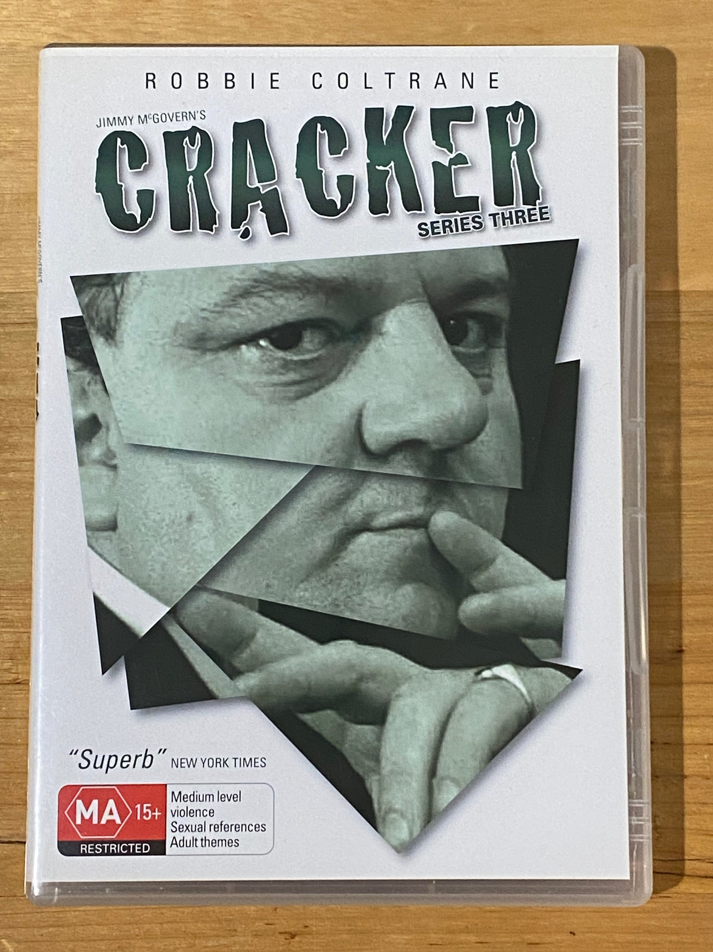 Cracker Series 1-3 DVD Robbie Coltrane British Crime Drama PAL 4 VGC
