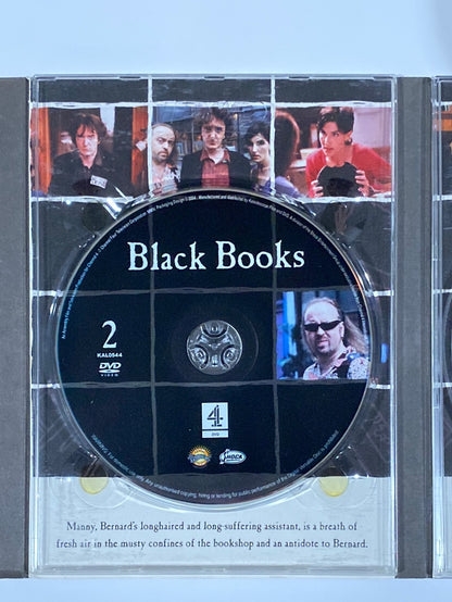 Black Books The Complete Collection DVD Series 1-3 PAL 4 VGC