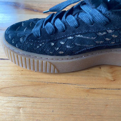 Puma Black Platform Casual Shoes Womens Size 7