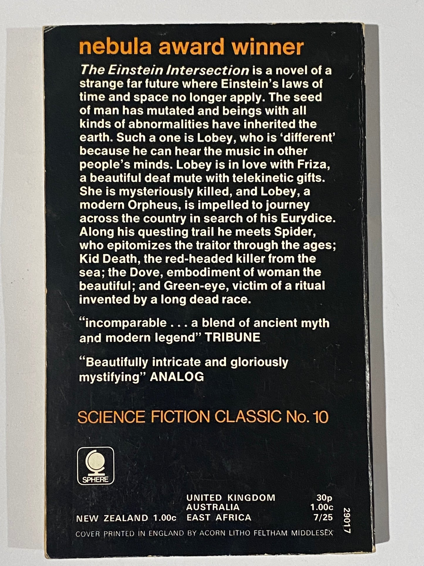 Samuel R. Delany Paperbacks x 3 Vintage Science Fiction