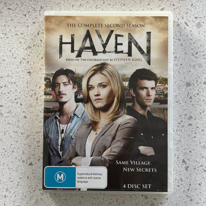 Haven Season 2+3 DVD Stephen King PAL 4 VGC Season 3 is SEALED