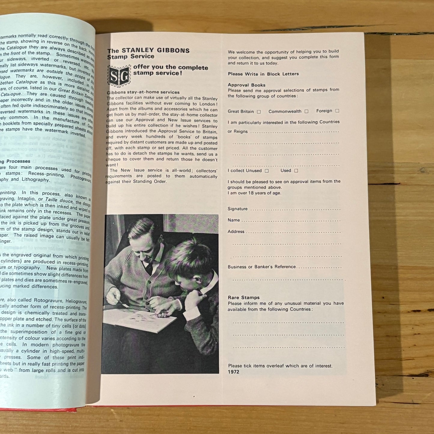 Stanley Gibbons British Commonwealth Stamp Catalogue 1972 Hardcover GD