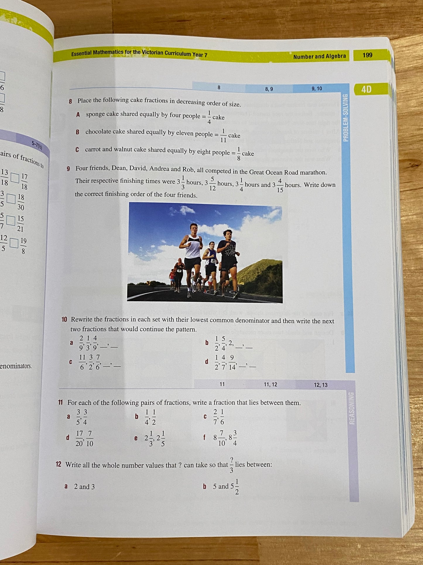 Essential Mathematics for the Victorian Curriculum Year 7 1st Edition Paperback VGC