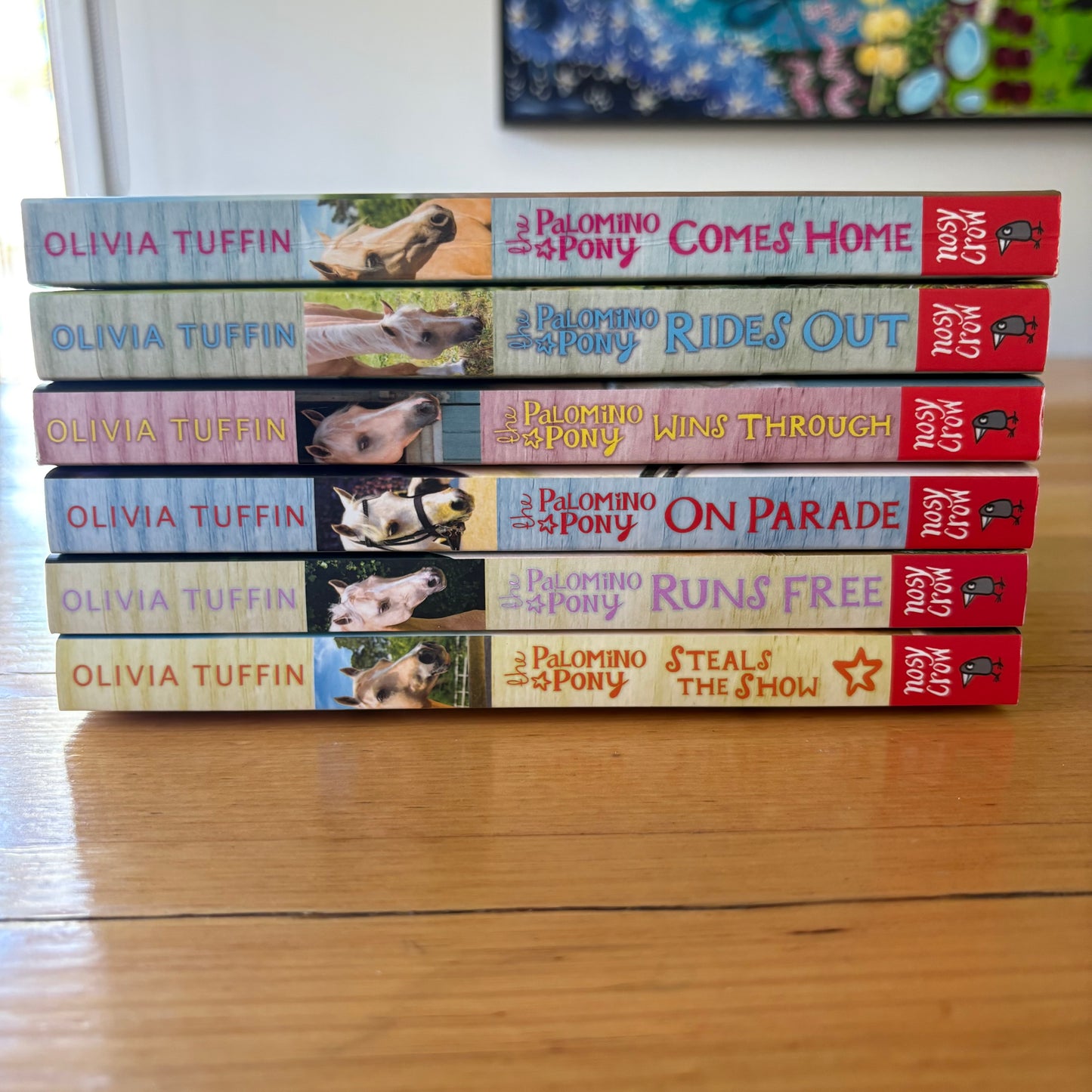 The Palomino Pony Olivia Tuffin Bundle of 6 Paperbacks VGC