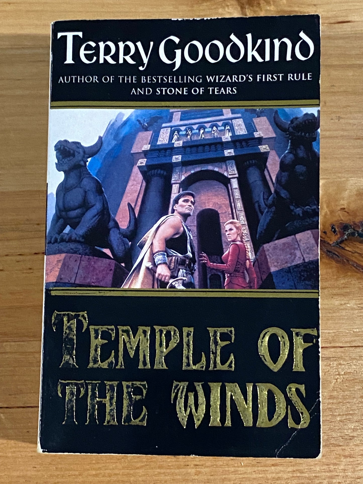 Temple Of The Winds by Terry Goodkind Paperback 1997 GD