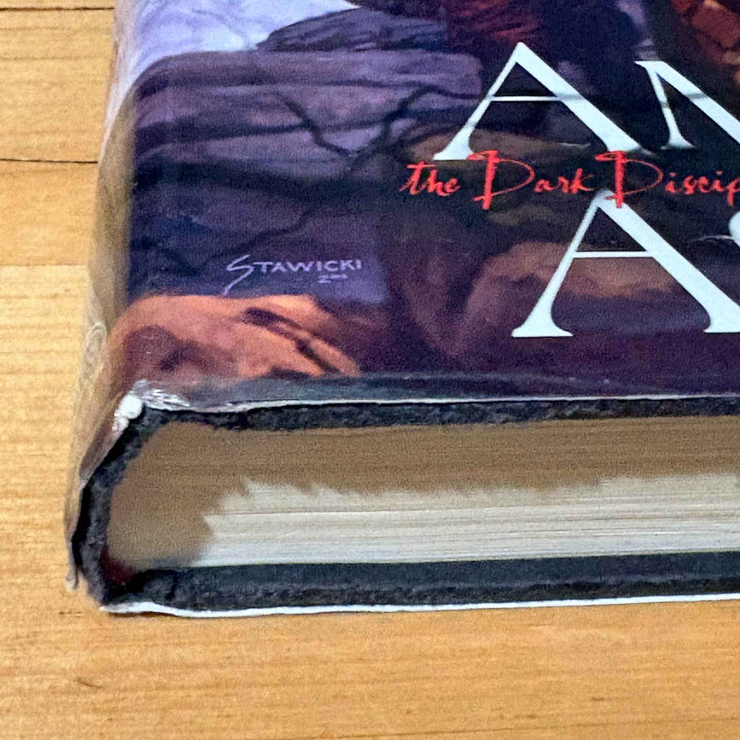 Amber and Ashes by Margaret Weis Dragonlance Fantasy Hardcover 2004 Ex-Library