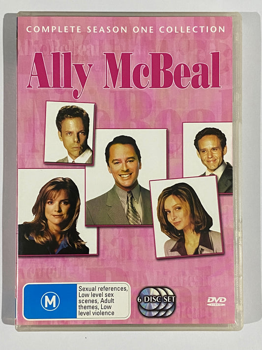 Ally McBeal DVD Complete Set Seasons 1 to 5 30-Disc Set PAL 4 VGC