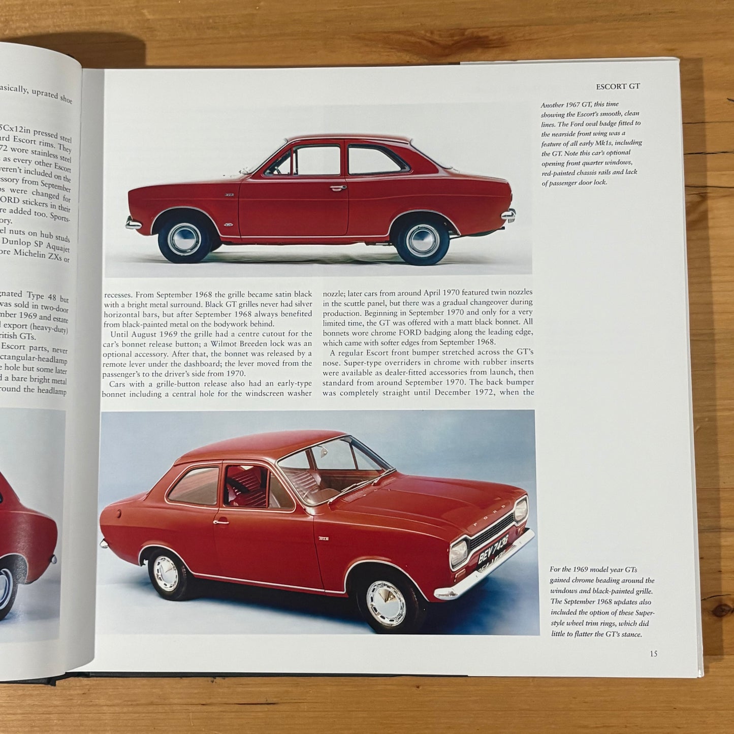 Factory Original Sporting Mk1 Escorts by Dan Williamson Ford Escorts Hardcover 2011 GD