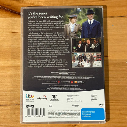 Murdoch Mysteries Complete Series 6-9,11-12 DVD ITV Crime Drama PAL 4 VGC
