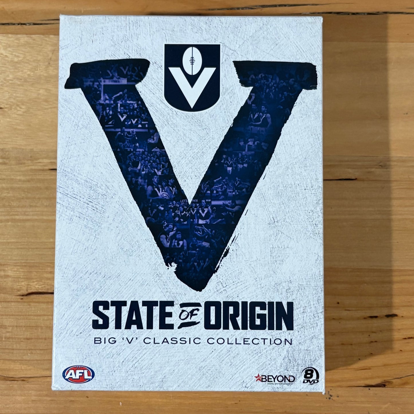 State of Origin Big V Classic Collection DVD Box-Set PAL 4 VGC