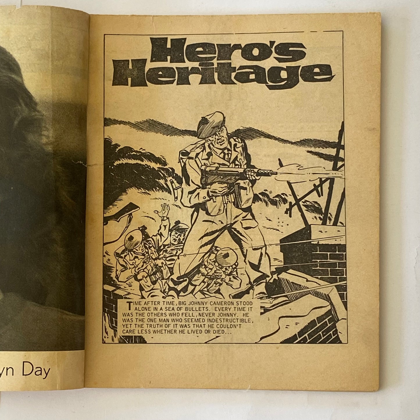 Commando War Comic #865 Hero’s Heritage 1974